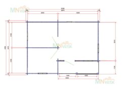 Bungalow de Madera Malta1 4700mm x 6160mm 45mm_plano_MNVEEK