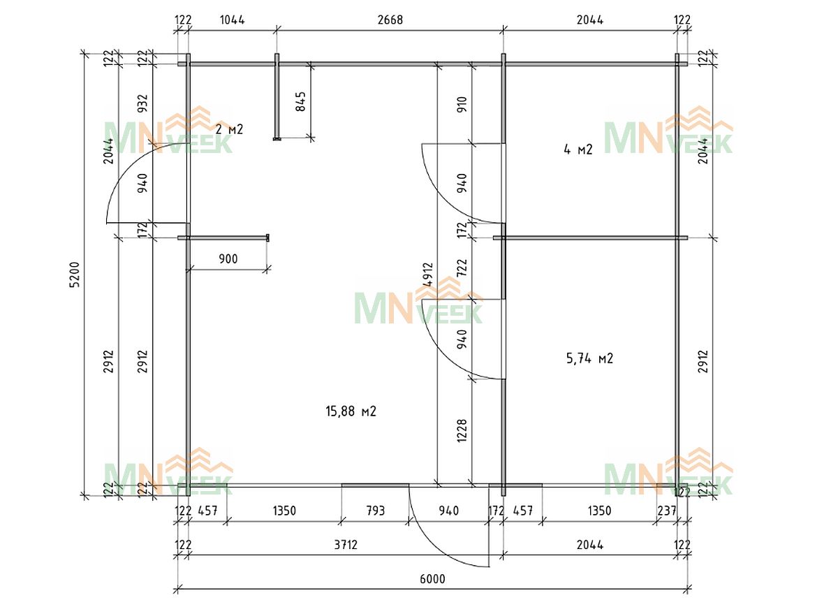 Bungalow_de_Madera_5200x6000mm_45mm_grosor_madera_vista_plano_sin_terraza_mnveek