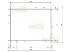 Caseta_de_Jardin_Tilos2_5m2_2000mmx2500mm_Plano_Casas_de_Madera_MNVEEK