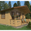 Bungalow de Madera Cerdeña1 45mm Grosor de la Madera MNVEEK