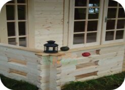 Caseta de Madera Corcega2 Detalle Terraza MNVEEK