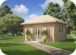 Mirador de Madera Acristalado Fons Vista General Mnveek