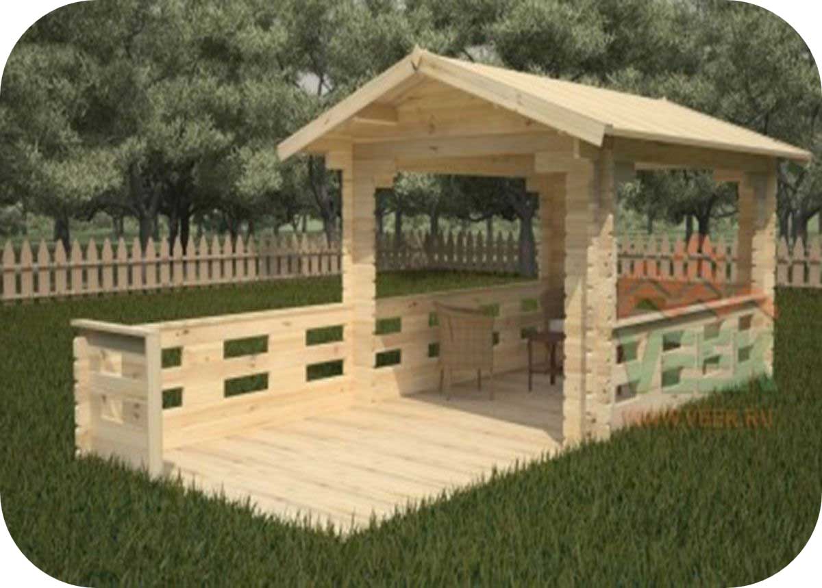 Mirador de Madera Hydra Vista General MNVEEK