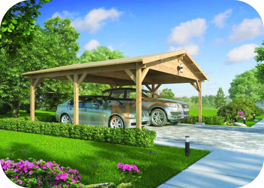 Porche de Madera Roma