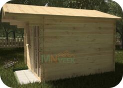 Mirador de Madera Acristalado Sancho2 Vista Lateral MNVEEK