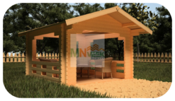 Mirador de Madera Vero3 Vista Frontal MNVEEK