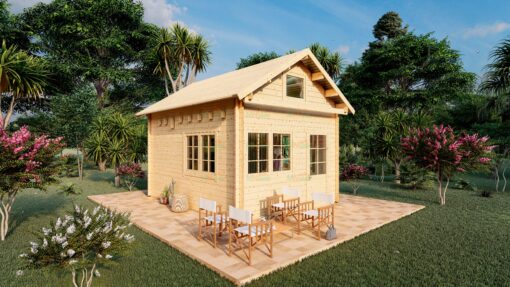Bungalow de Madera Malaga 40m2