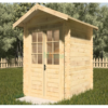 Caseta de Jardín Mery 2200mm x 2200mm 28mm Grosor de la Madera MNVEEK
