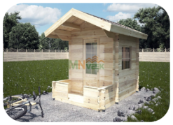 Caseta Infantil Peppa1 conTerraza MNVEEK