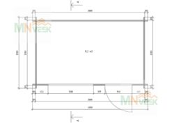 Caseta_de_madera_Tamariu2_4000x2500mm_45mm_grosor_de_la_madera_plano_Casas_de_madera_MNVEEK