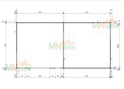 Casa de Jardin Caledonia2 7600mm x 3570mm 45mm_plano_MNVEEK