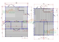 Casa de Madera Turku 6000mm x 8000mm 70mm_plano_MNVEEK