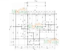 Casa de Madera Salamanca 10870x9010+3170mm 70mm plano mnveek