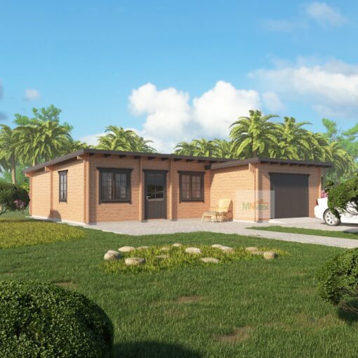 Casa de Madera Valencia 101,1m2