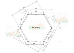 Mirador_de_Madera_Hostalric_4000x4000mm_Plano_Casas_de_Madera_MNVEEK