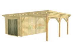 Garaje_de_Madera_con_Porche_Garraf_7938mmx6000mm_Mnveek