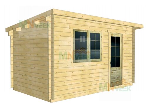 Caseta_de_Madera_Rupit2_5000x3000mm_45mm_Grosor_Madera_Vista_Frontal_Casas_de_Madera_Mnveek