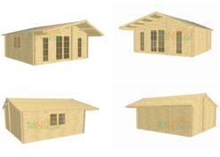 Alternative view of Bungalow de Madera Girona1 36m2