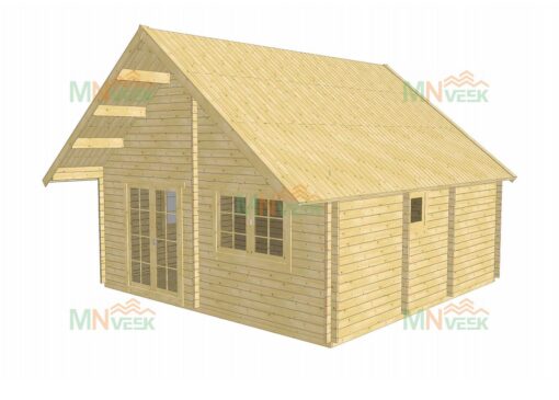 Bungalow_de_Madera_Sevilla_6000x6000mm_45mm_grosor_madera_vista_general_mnveek