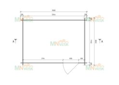 Alternative view of Caseta de Jardín Maria 8,75m2