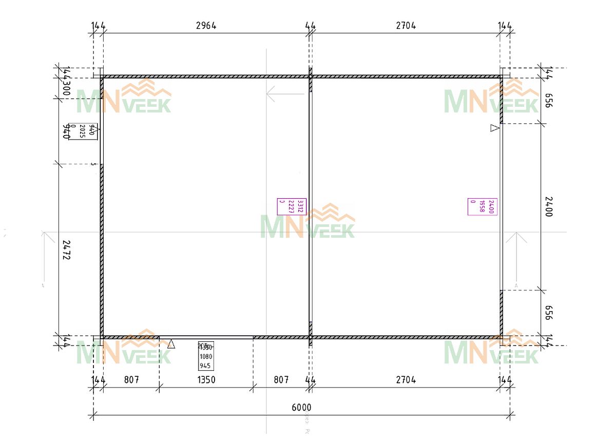 Garaje de Madera Antela2 24m2 - Imagen 3