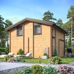 Alternative view of Casa de madera Lleida en 2 pisos de 72,00 m2