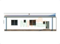 Alternative view of Casa prefabricada construida con paneles SIP (Structural Insulated Panel)